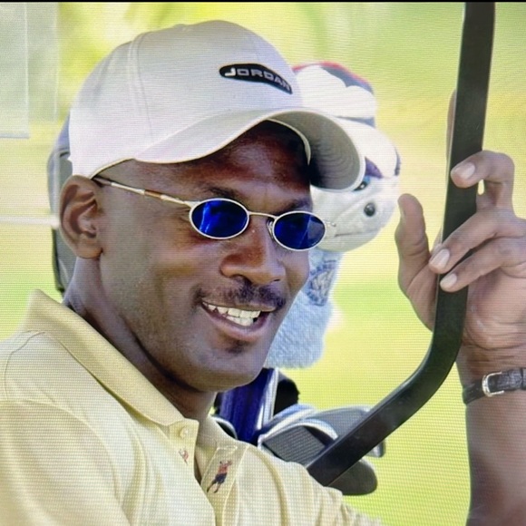Oakley OO Michael Jordan Wire Silver Blue Iridium Sunglasses - Picture 1 of 11
